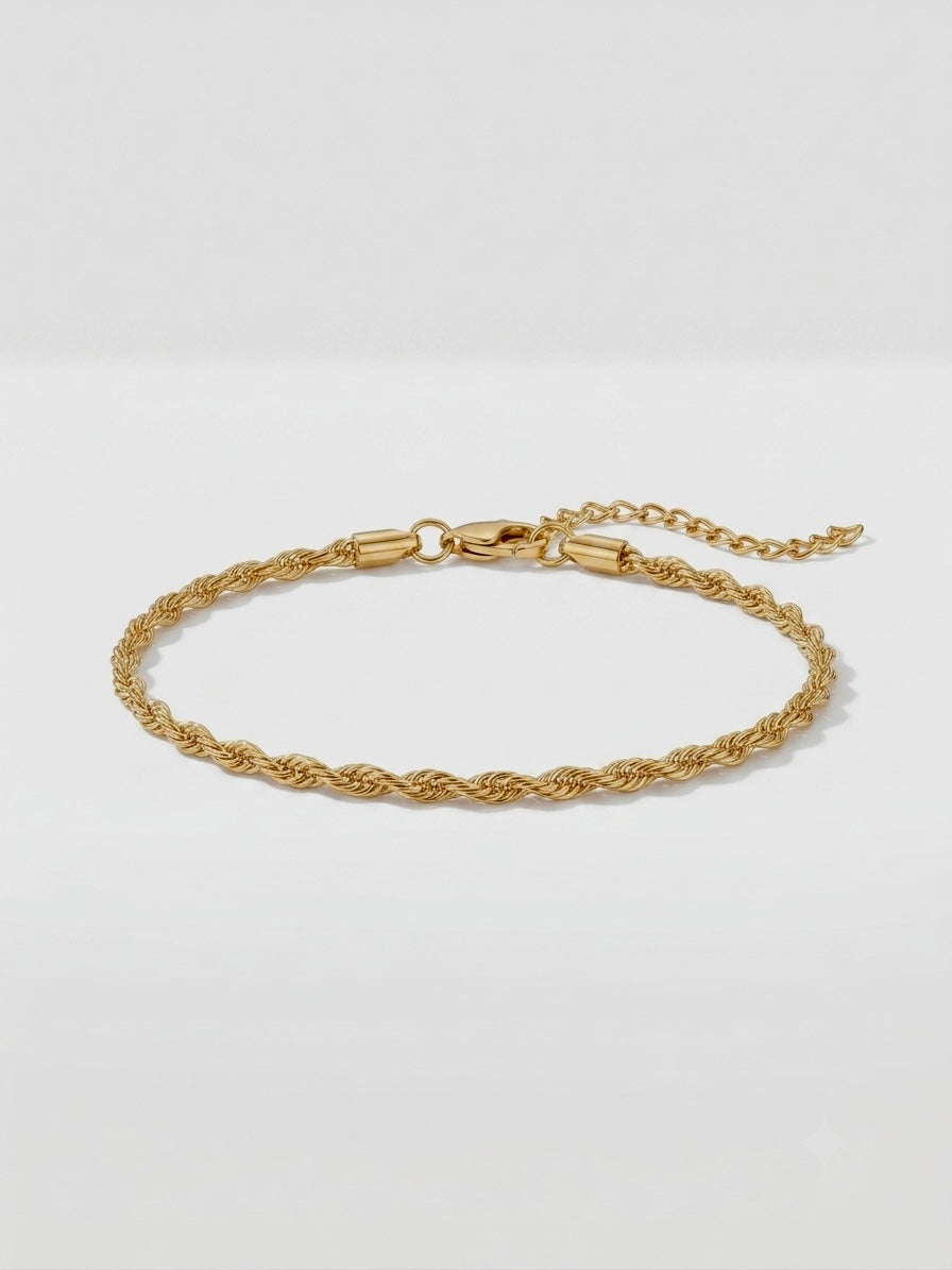 Pulsera rope dorada